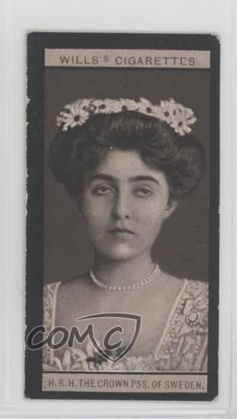 1908 Wills Portraits European Royalty HRH The Crown Princess of Sweden #31 0ed5