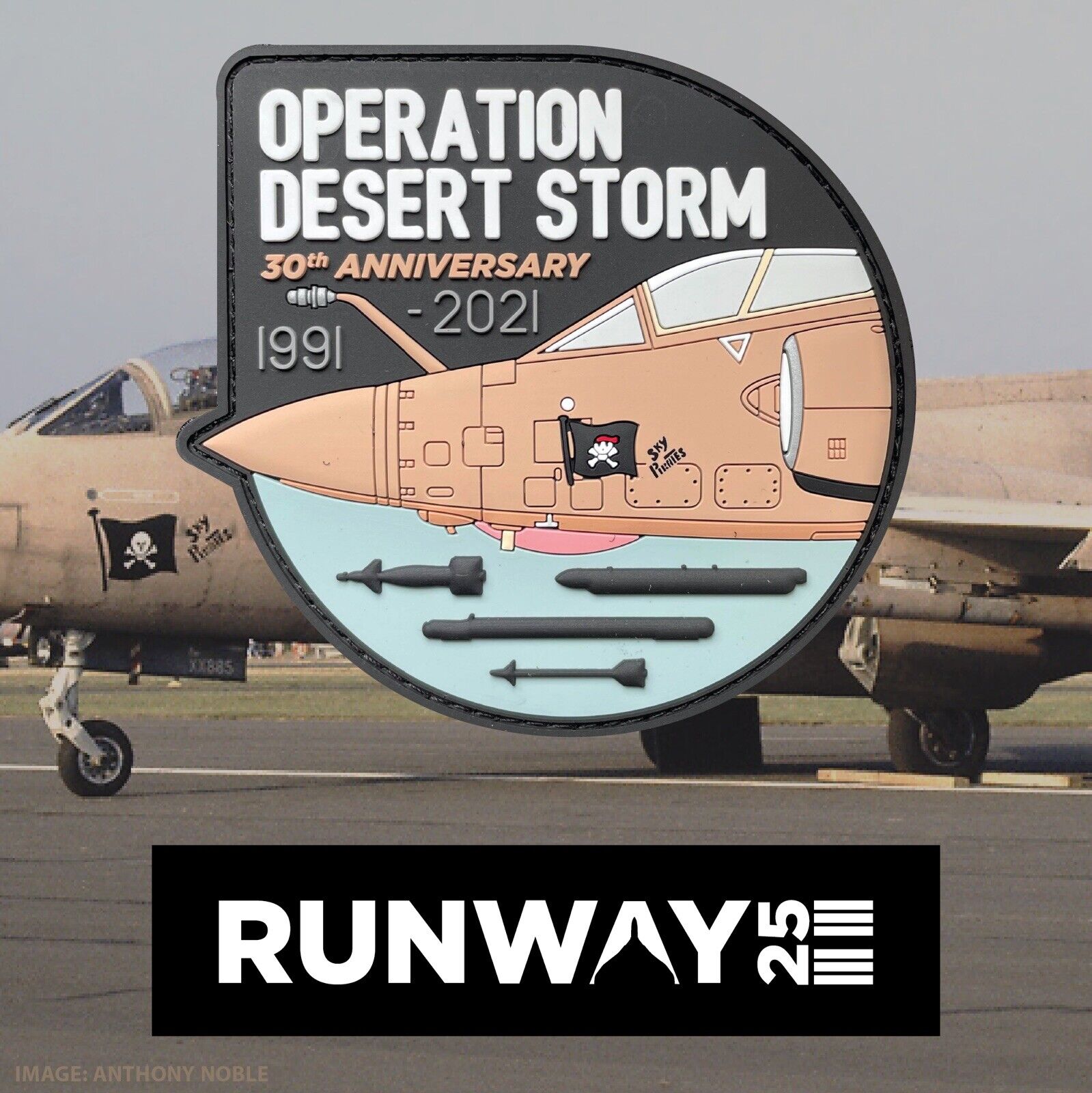 RAF Buccaneer Patch - Desert Storm