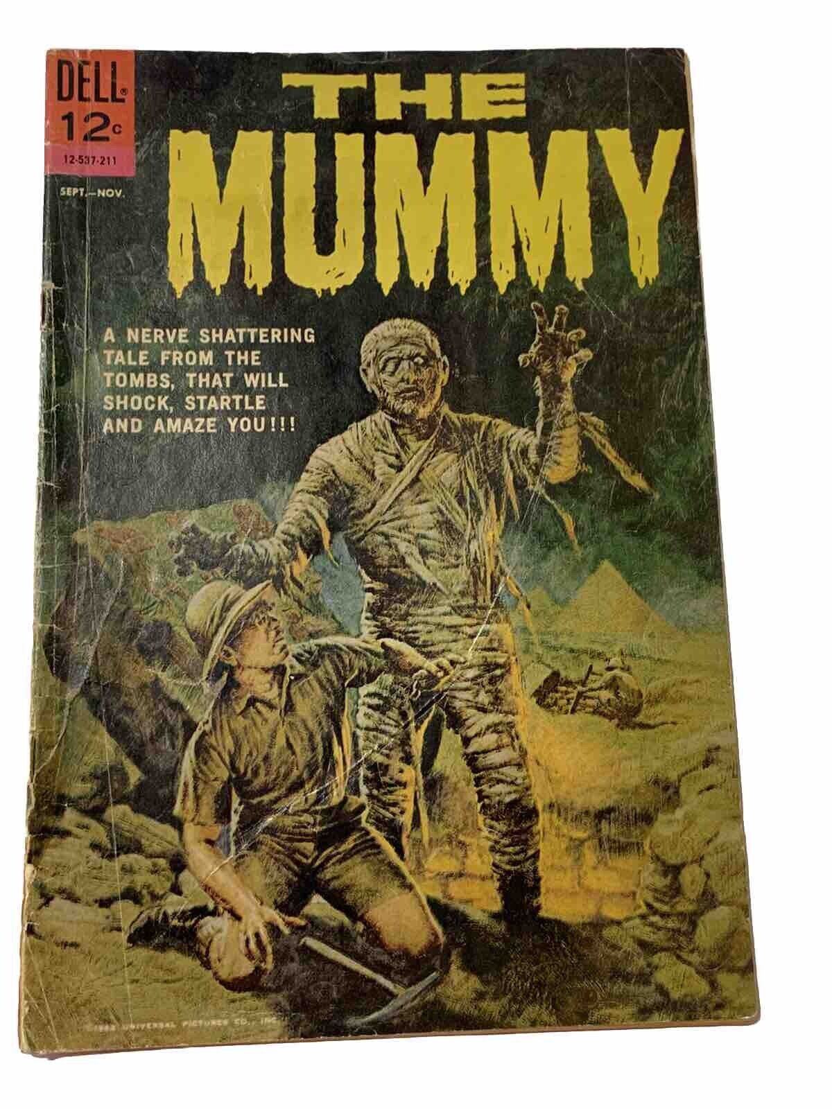 1962 Dell Comics The Mummy Comic Book -3.0 Horror - Universal 1st Print A