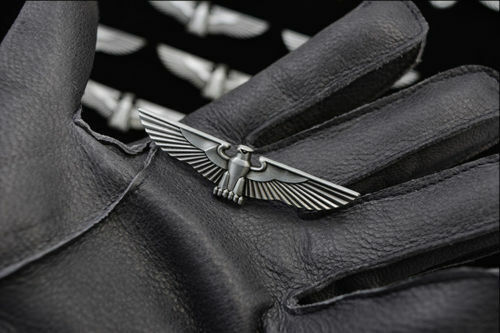 WWI German Empire Eagle Emblem Armband Cap Badge Thorn Horse Nail With Metal Ca
