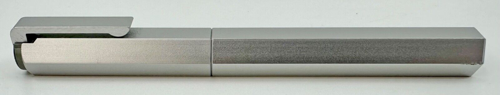 Worther Aluminium Hexagonal Fountain Pen - Rare Vintage - great condition