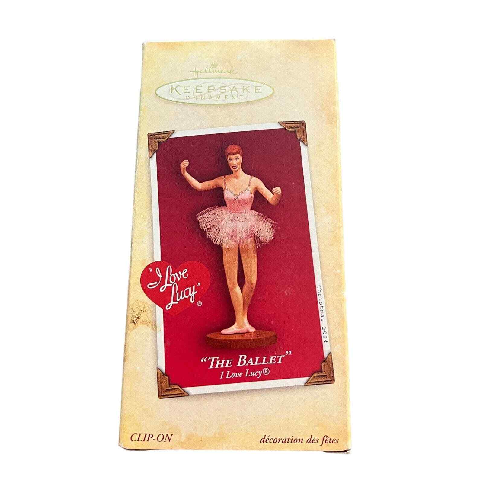Hallmark Keepsake Ornament I Love Lucy the Ballet Clip On Vintage