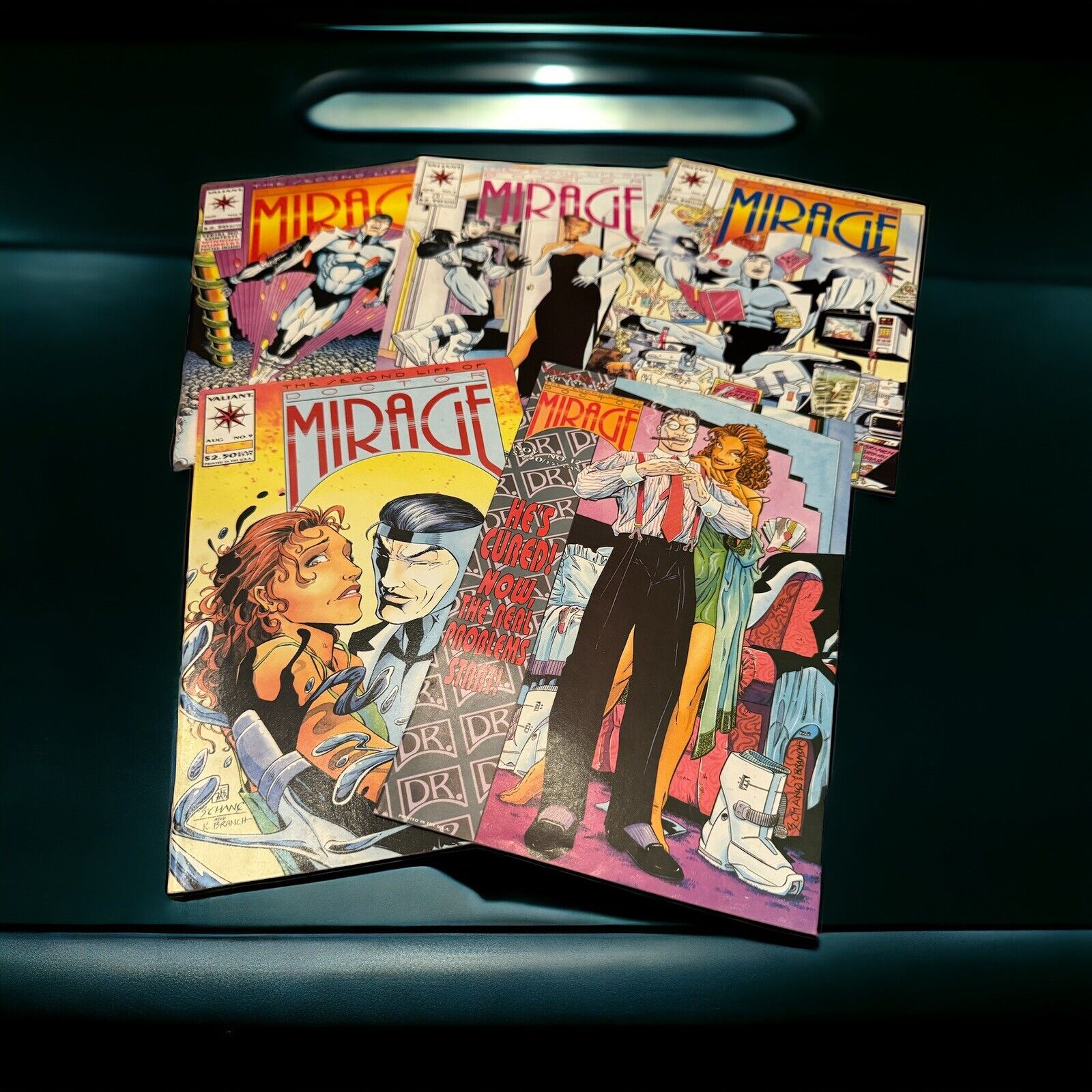 Vintage Valiant Mirage Comics Lot of 5 1990’s Issues 1, 6, 8, 9, 12