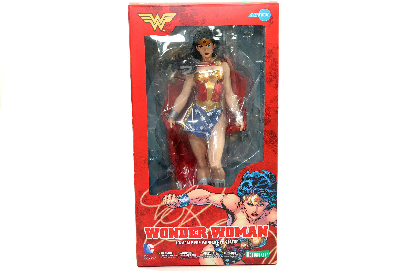 DC Comics KOTOBUKIYA Wonder Woman Artfx 1/6 Scale PVC Statue New Open Box 2014