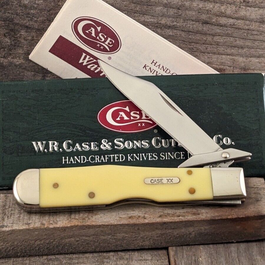 RARE 2007 Case XX Beautiful Smooth Yellow Synthetic 3.5\