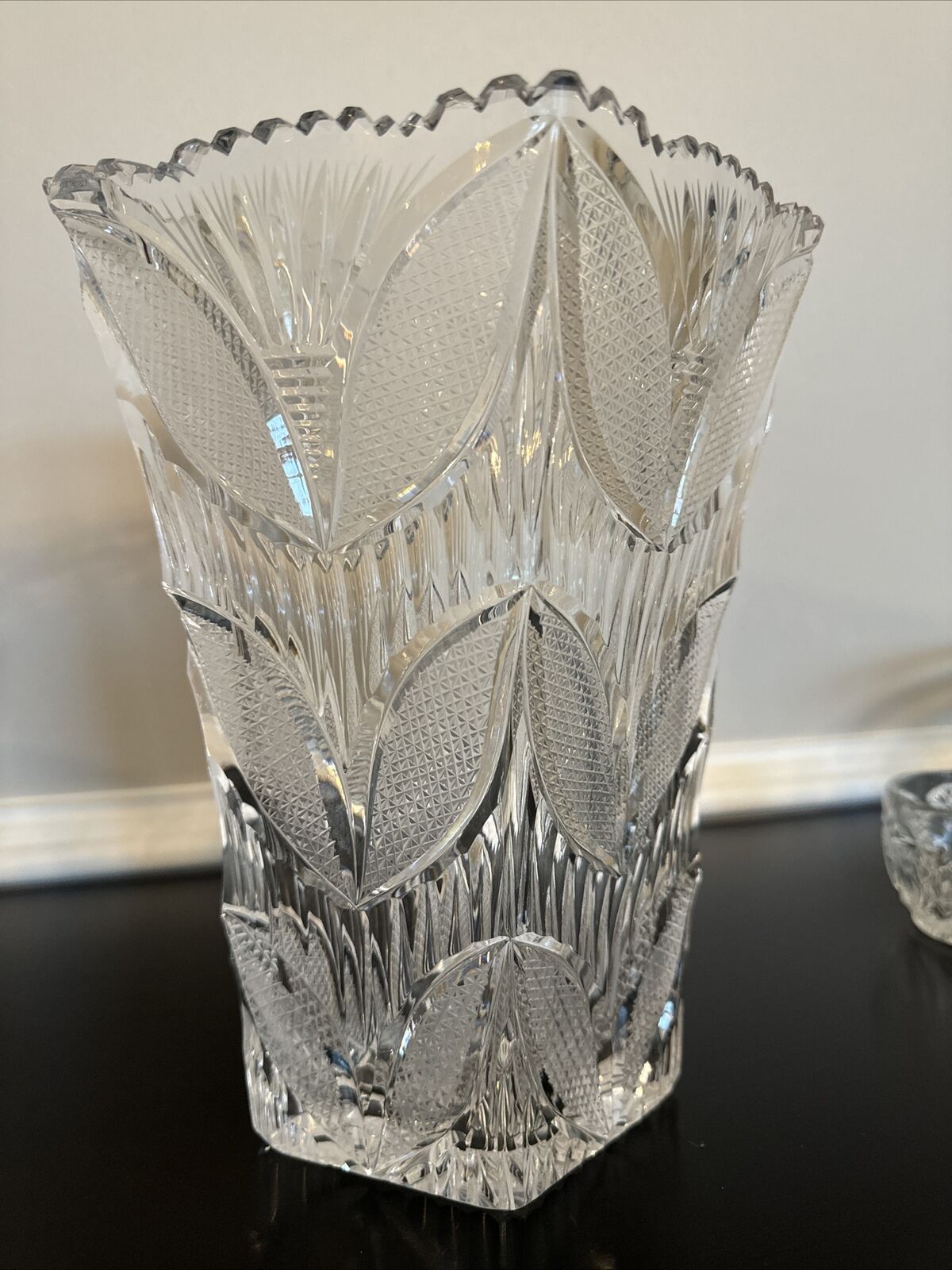 waterford crystal vase large clear