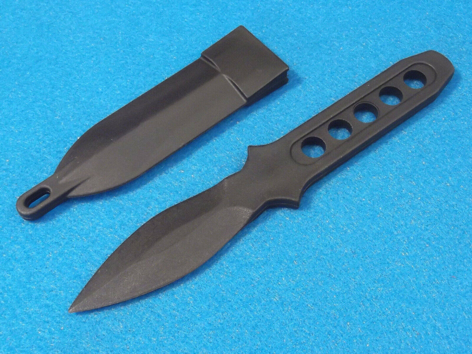 CIA Sticker Neck Knife M4257 non-metal polycarbonate double edge dagger 7\