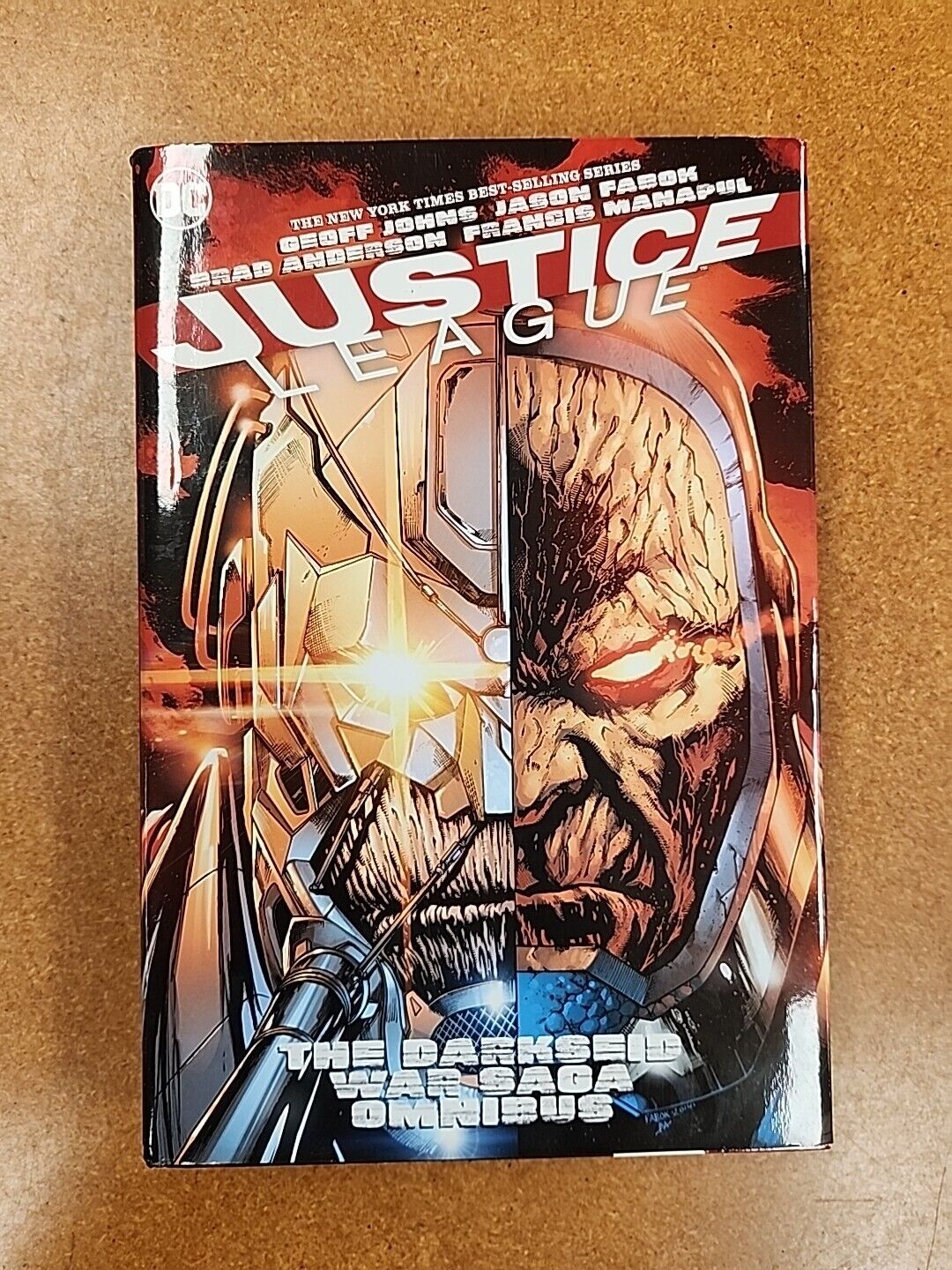 Justice League the Darkseid War Saga Omnibus DC Comics December 2017 Johns Fabok