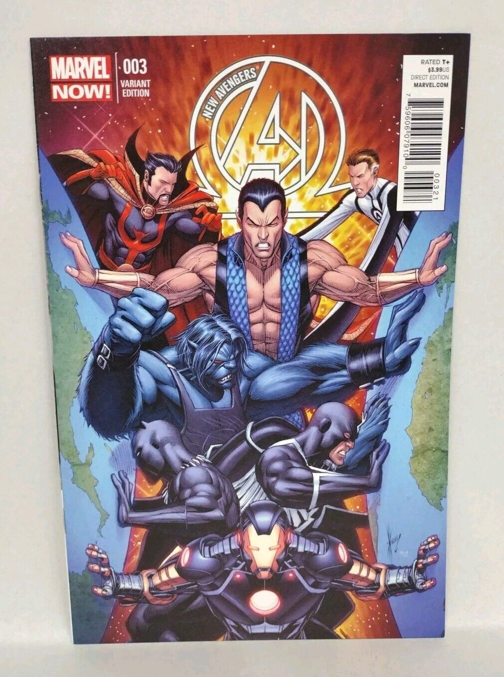 New Avengers #3 (2013) Marvel Comics Dale Keown 1:50 Variant Cover NM