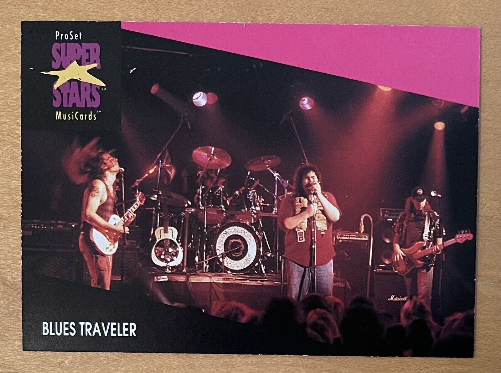 Blues Traveler 1991 Pro Set Super Stars Music Cards #152 Mint Condition