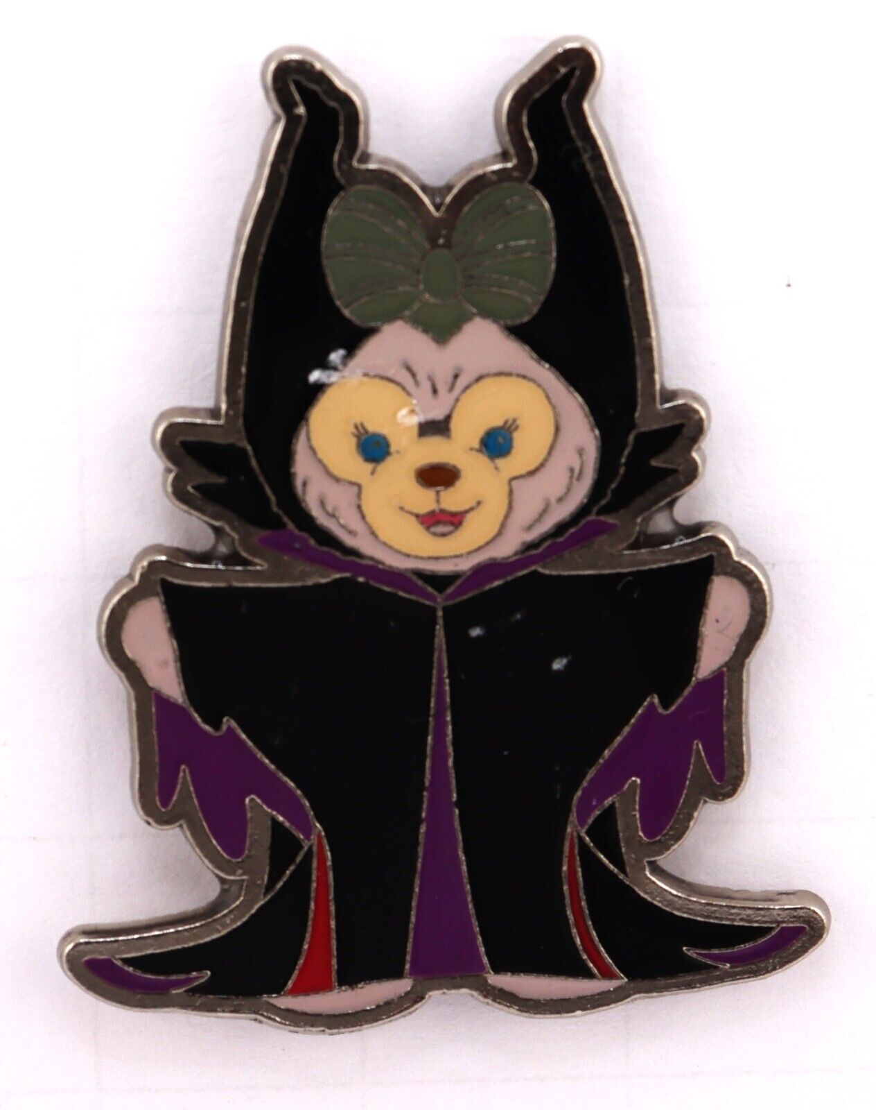 Disney Hong Kong Shellie May-Duffy the bear- as Maleficent Costume Pin