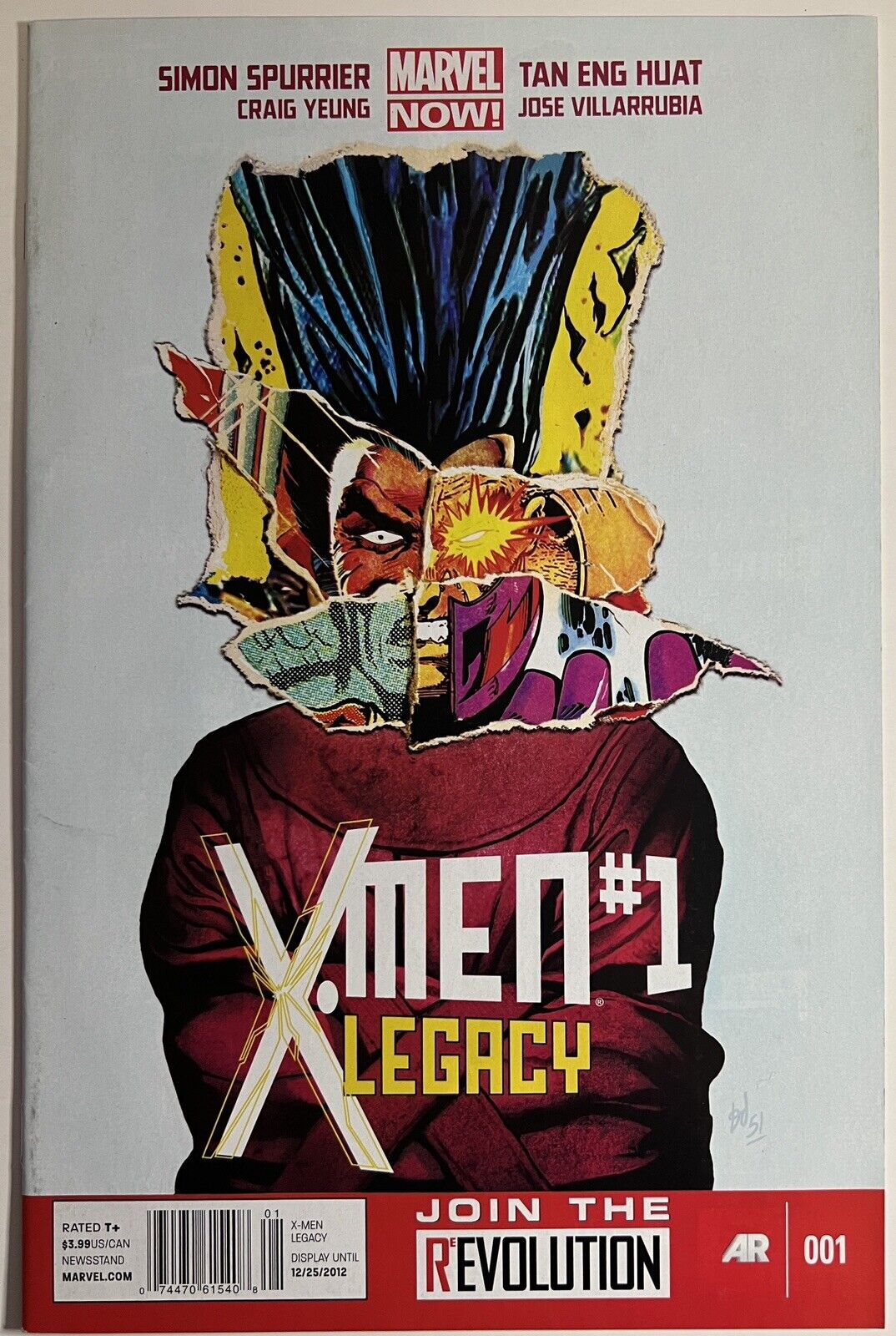 X-Men Legacy #1 $3.99 Newsstand Price Variant Marvel Comics 2013 Legion