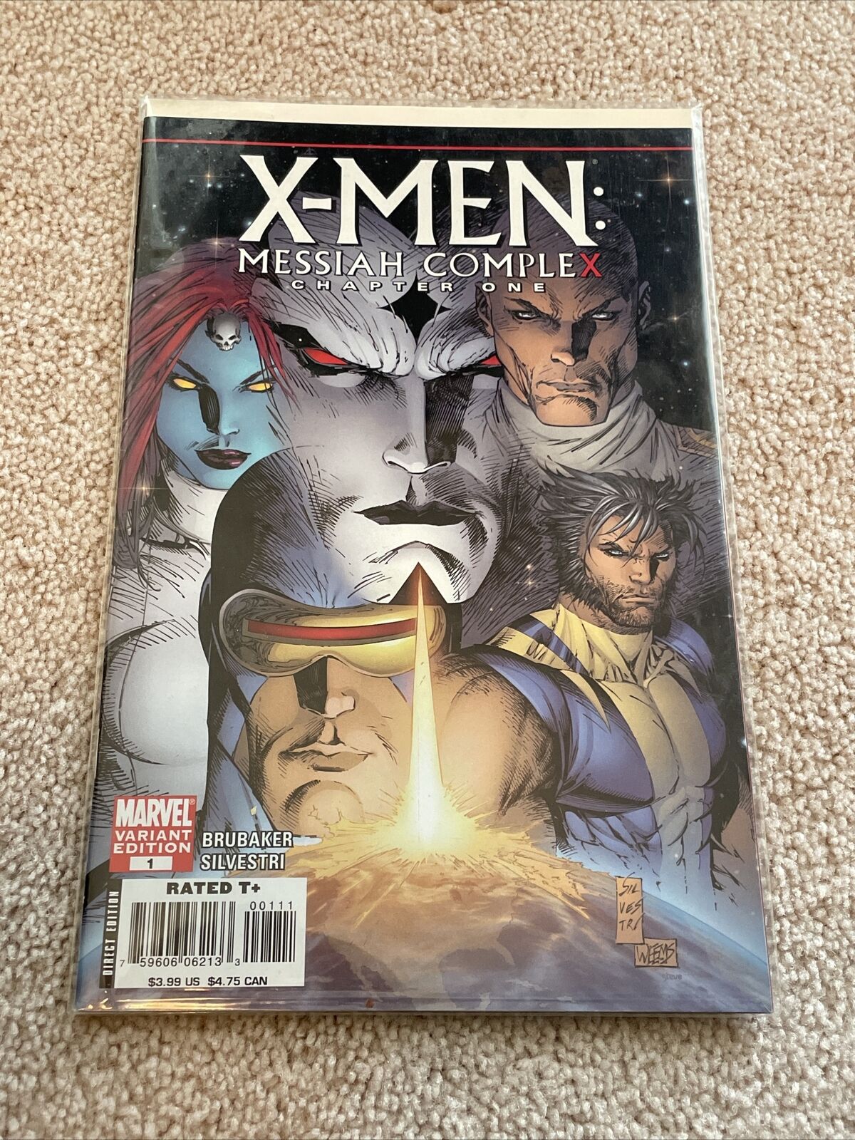 Marvel Comics X-Men Messiah Complex #1 Variant Cover 2007 1ST PRINT