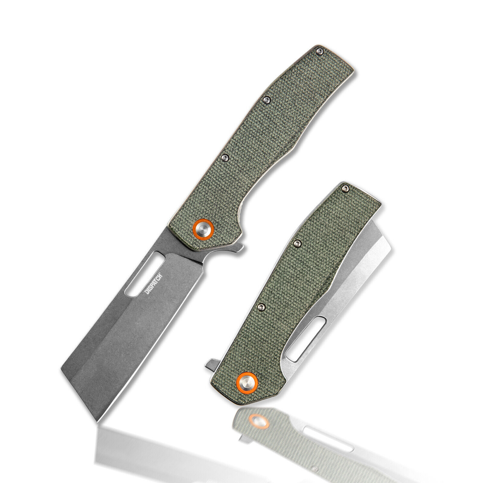 EDC Survival Pocket Knife 8Cr Blade Tactical Folding Knives with Micarta Handle