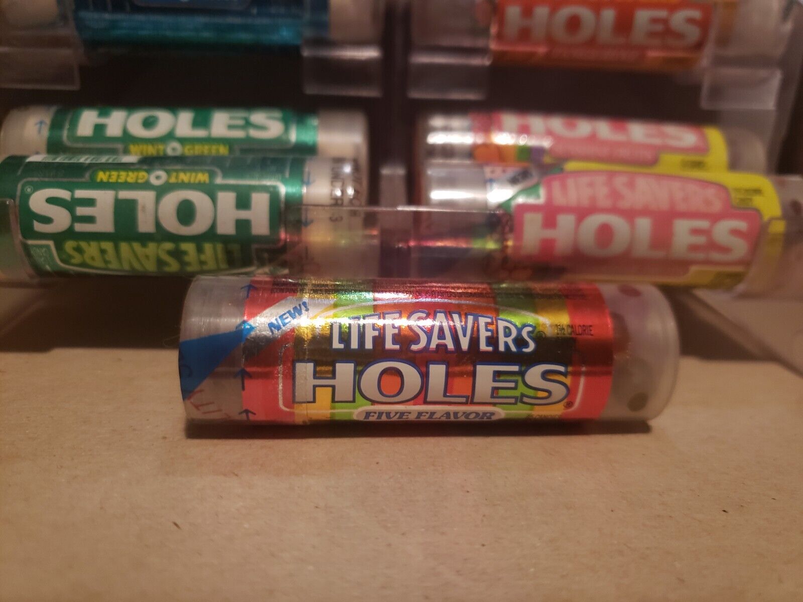 Vintage Life Savers HOLES Discontinued Candy Five Flavor 1989 SEALED