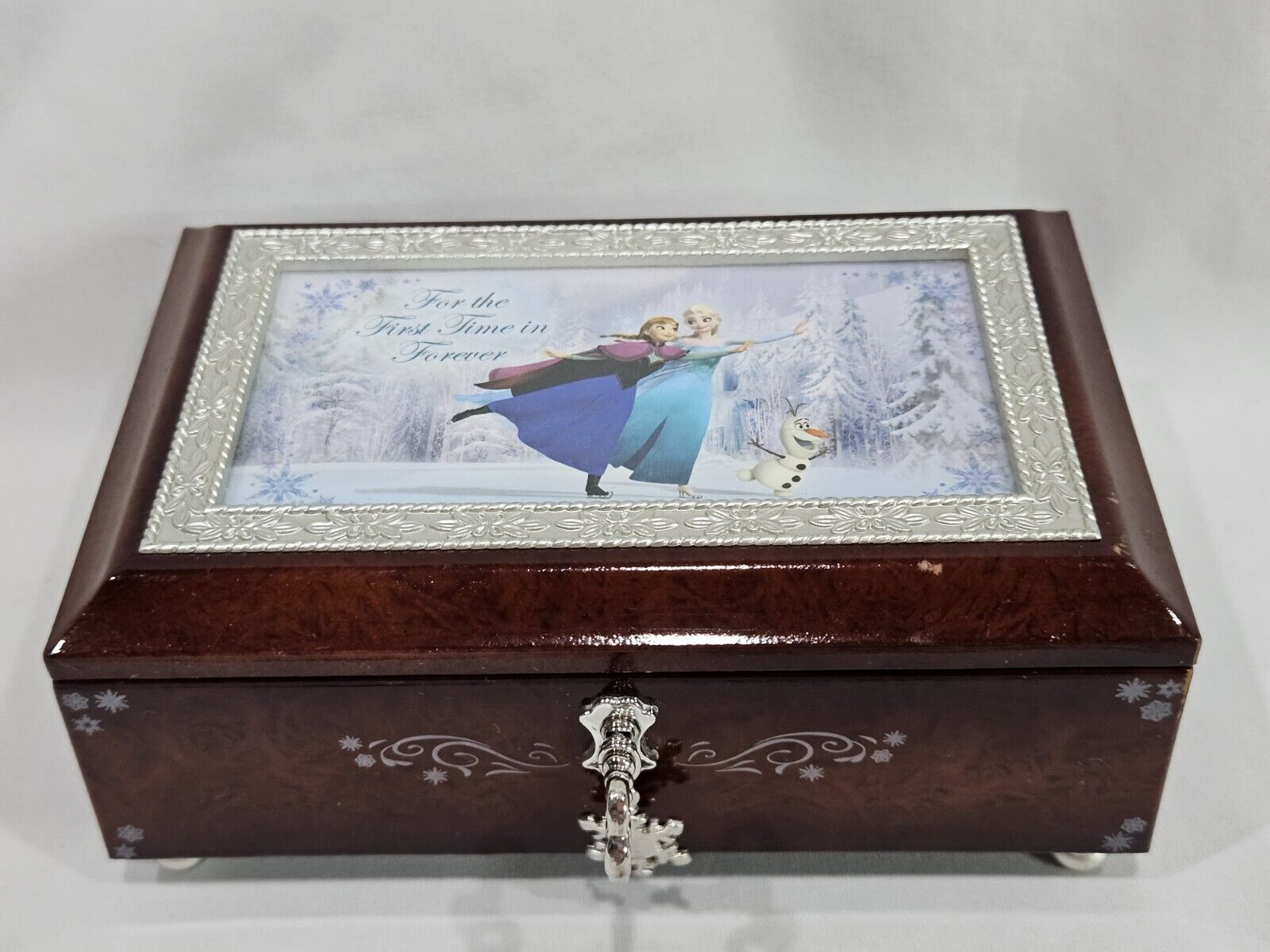 Bradford Exchange Disney Frozen Jewelry Music Box- For the First Time in Forever