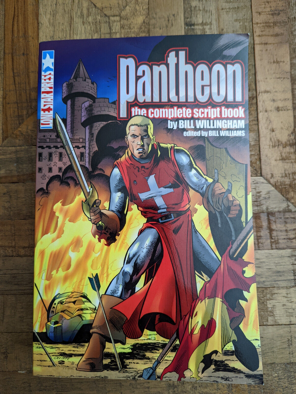 PANTHEON The Complete Script Book by BIll Willingham Lone Star Press Graphic
