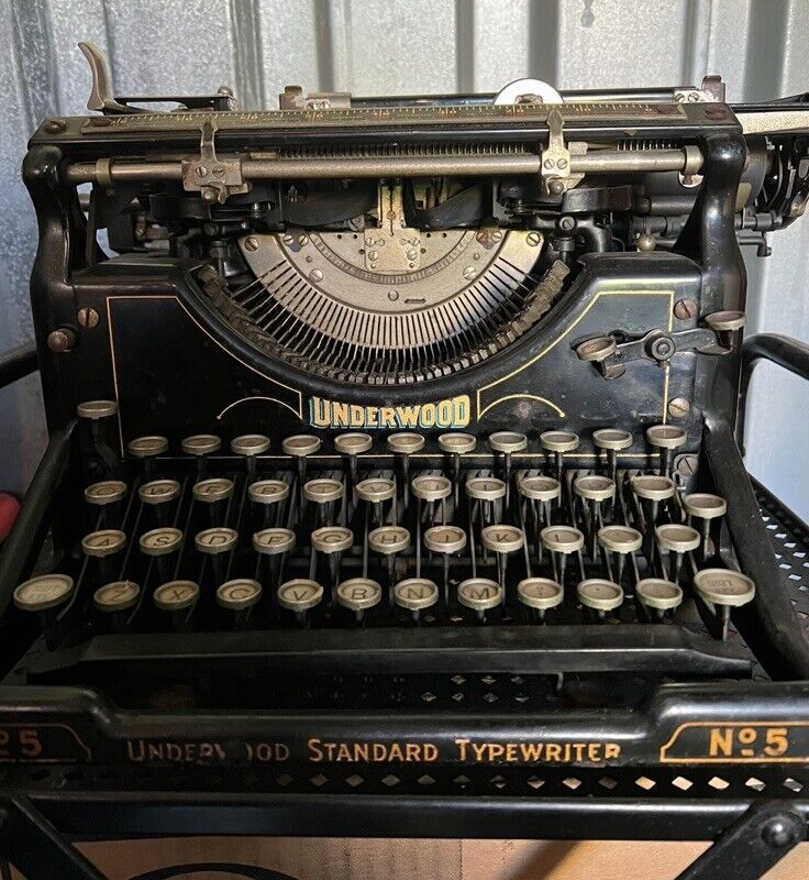 Vintage Underwood Typewriter Manual