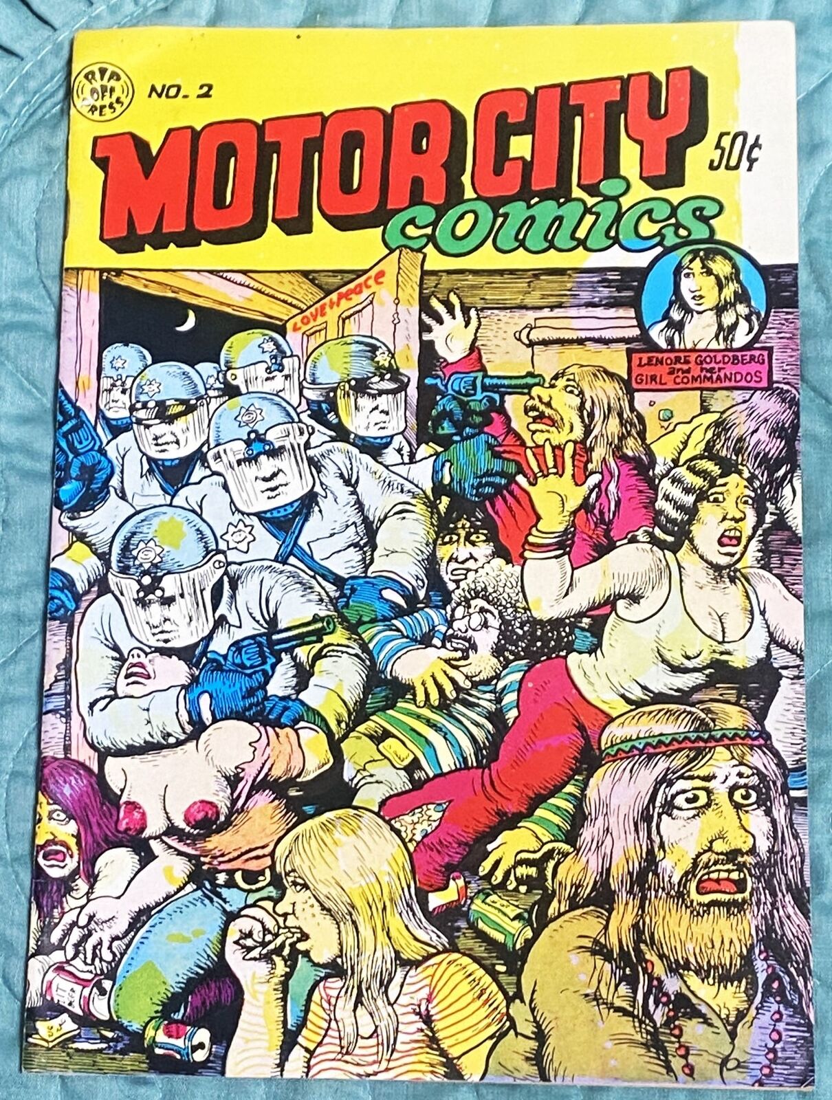 Robert Crumb / MOTOR CITY COMICS 2 1970