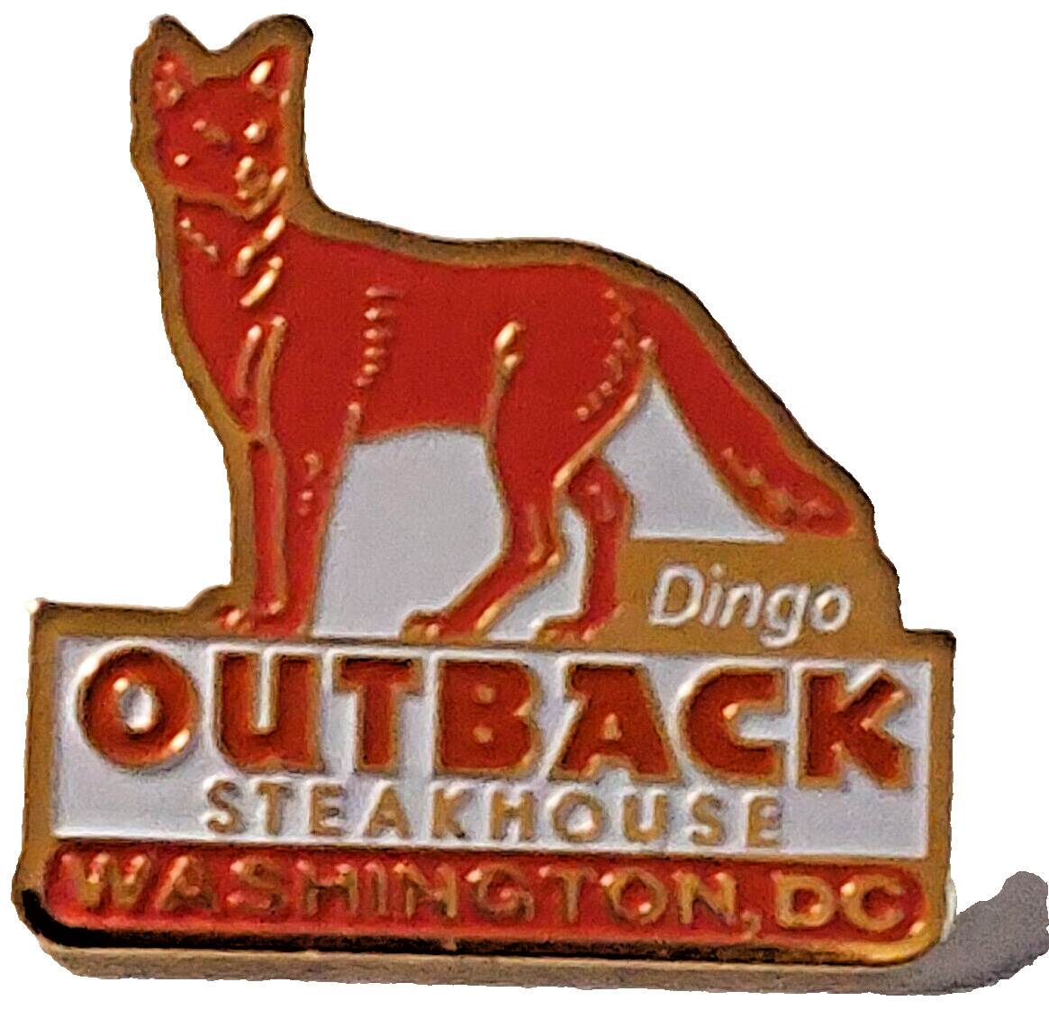 Outback Steakhouse Washington D.C. Dingo Lapel Pin (092623)