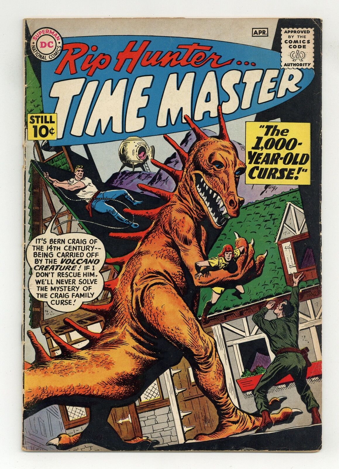 Rip Hunter Time Master #1 FR/GD 1.5 1961