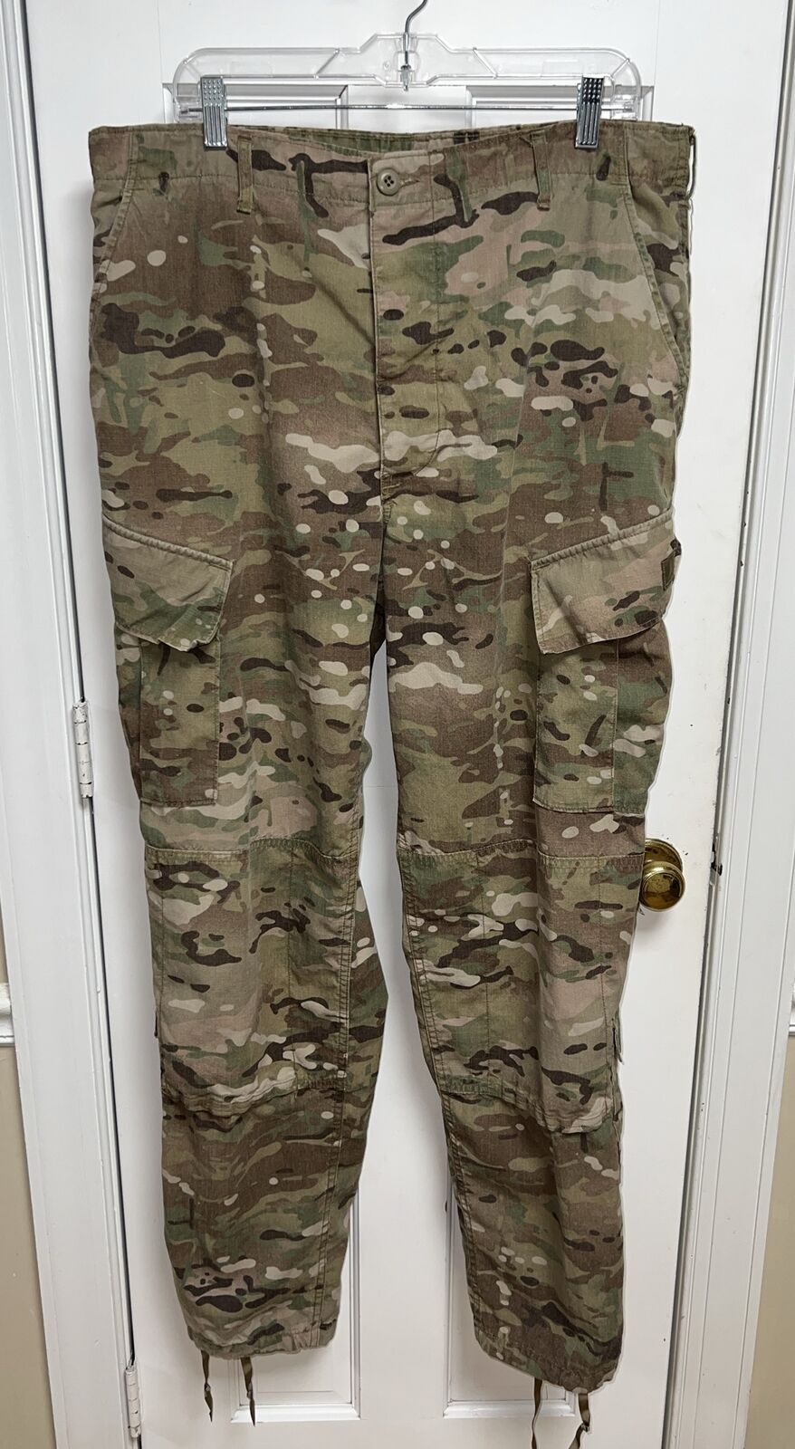 USGI US Army Flame Resistant Multicam Combat Pants Trousers Size LARGE LONG