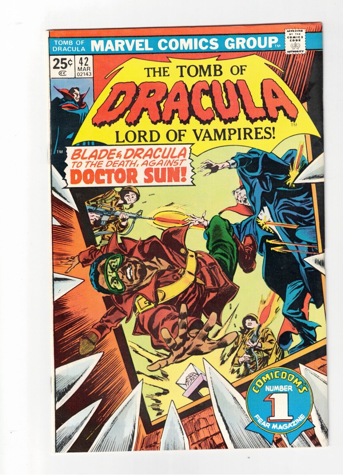 Tomb of Dracula 42 1976 marvel comics MVS INTACT