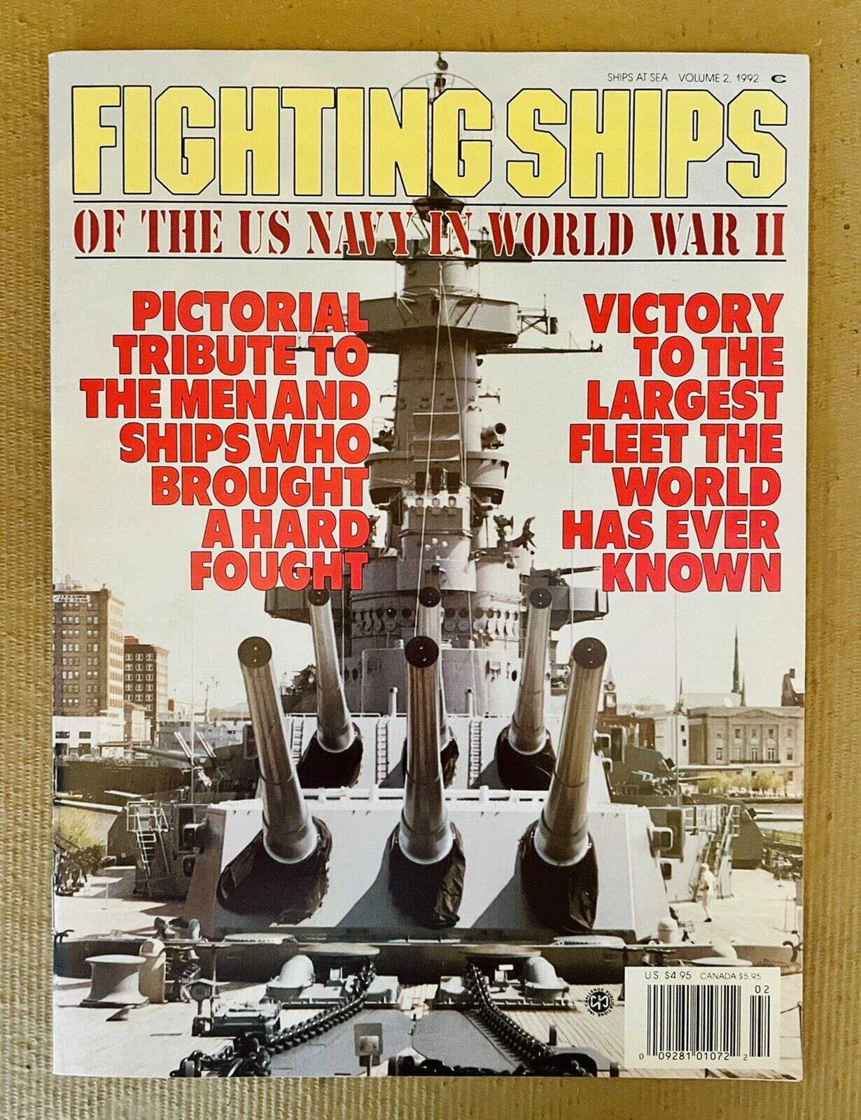 Fighting Ships Magazine Of The US Navy In World War II, Volume 2, 1992