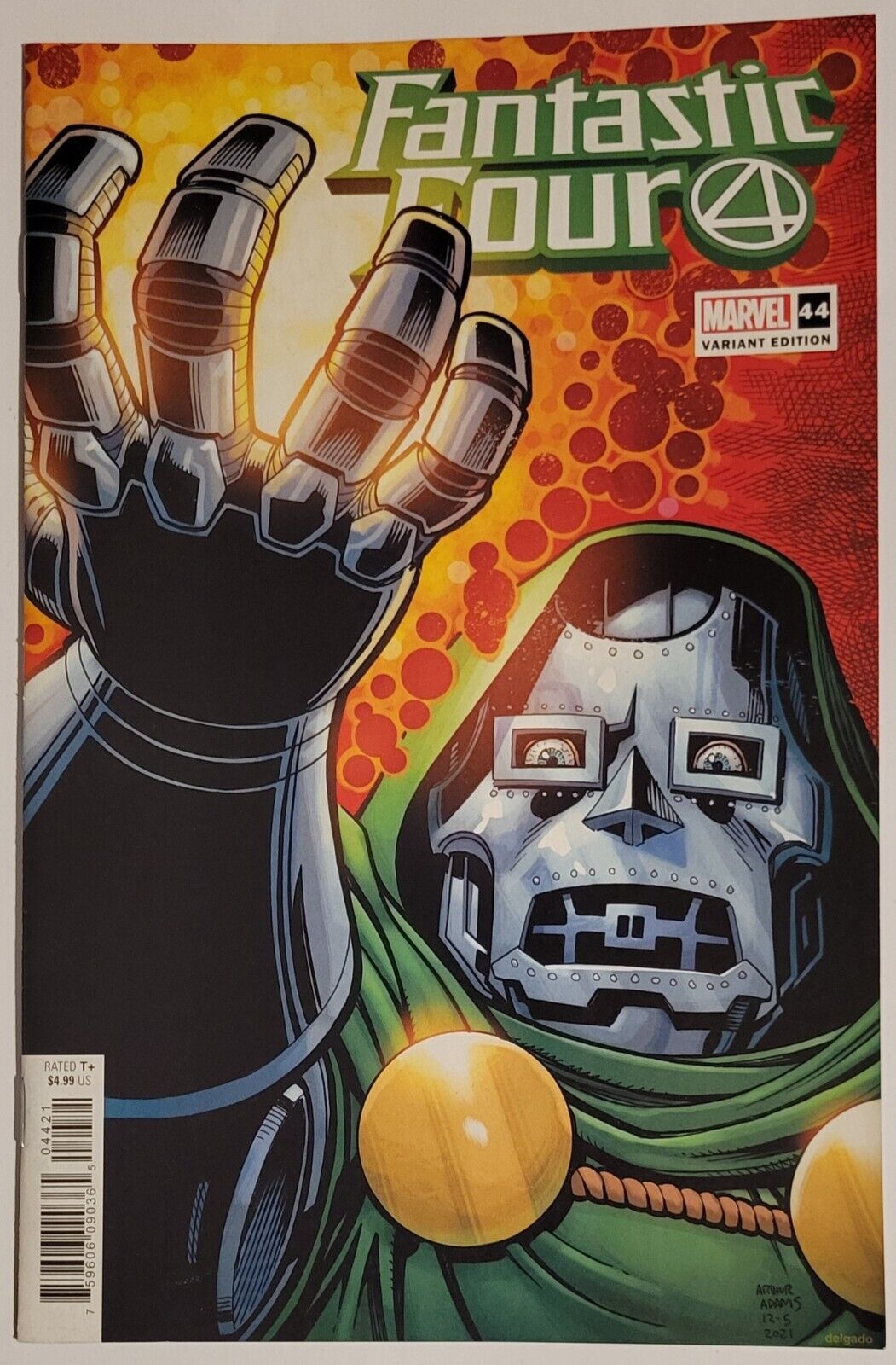 Fantastic Four #44 Arthur Adams Dr. Doom Variant MARVEL 2022