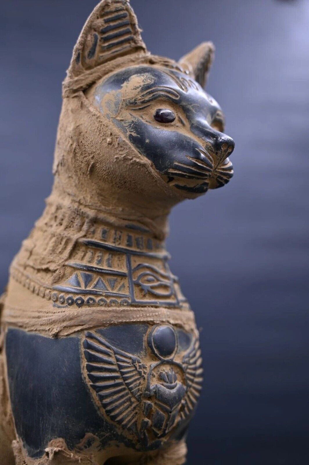 GET NOW RARE PIECE Of Replica Bastet Statue Of Ancient Egyptian Gods Antiques BC