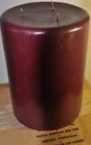 Partylite MULBERRY 3-wick candle  6 X 8  NIB