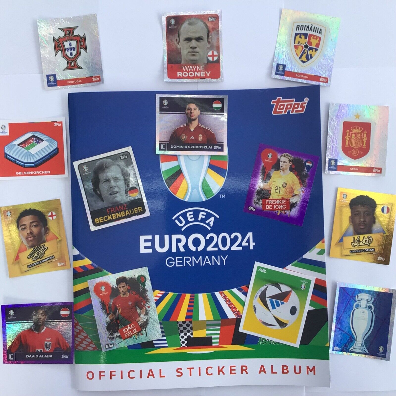 TOPPS Euro 2024 Germany - choose up to 50 stickers from almost everyone with SP / SP +