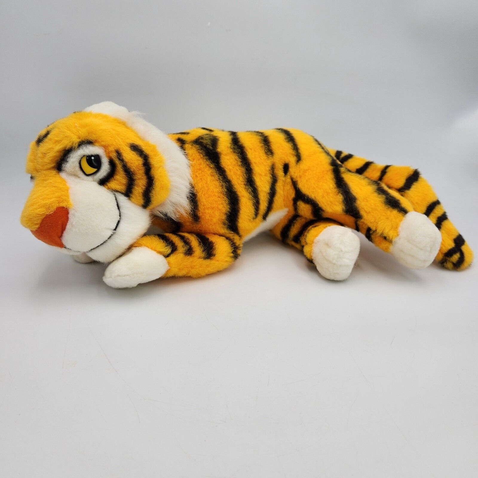 Vintage Raja Tiger 15 Inch Plush Toy Stuffed Animal 1992 Mattel Aladdin Jasmine