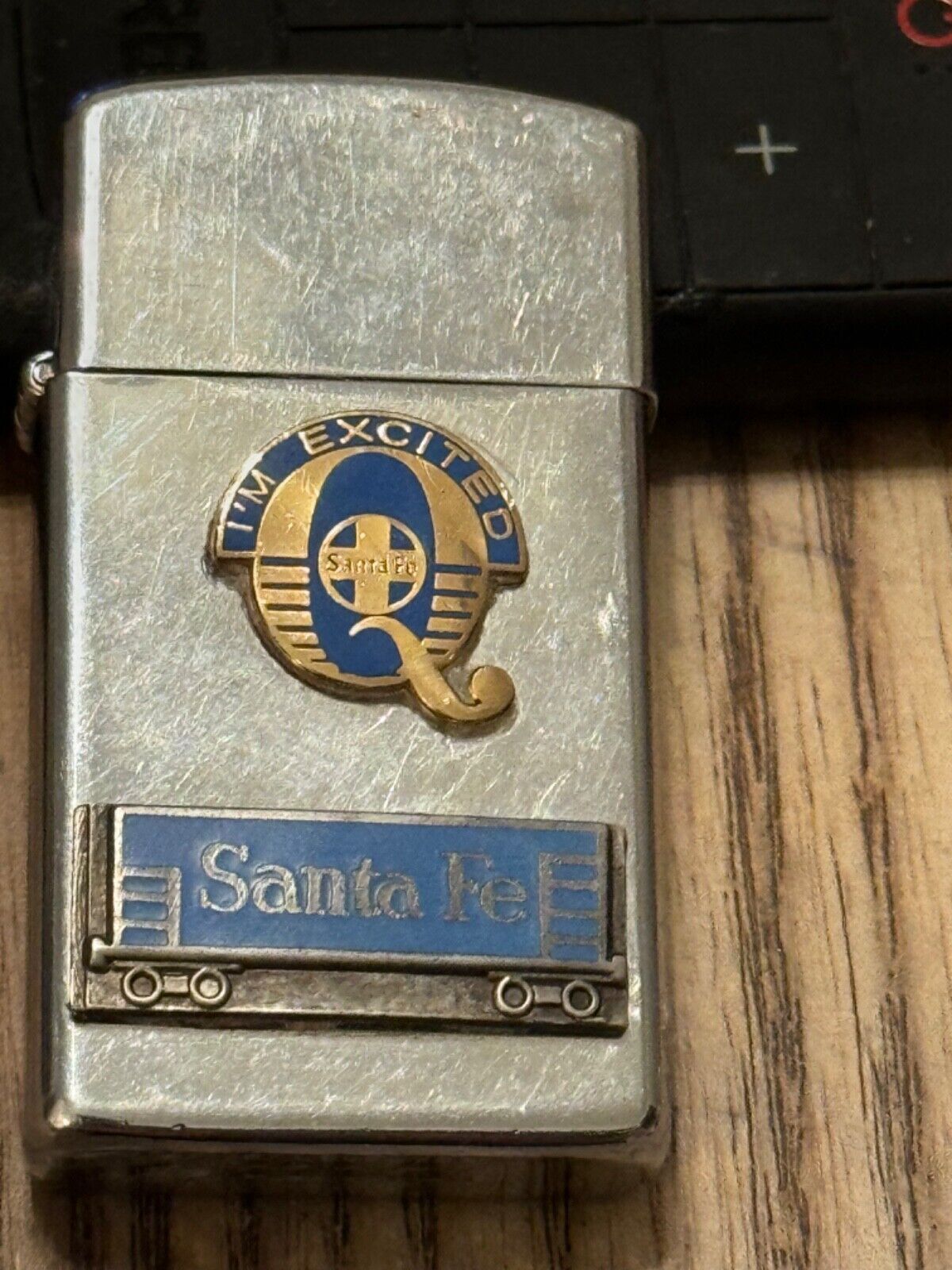 Zippo Lighter Santa Fe Railroad