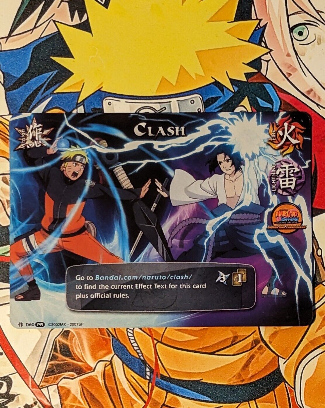 Clash PR 060 - Shonen Jump Championship - Naruto Bandai Ccg - Super Rare - Foil