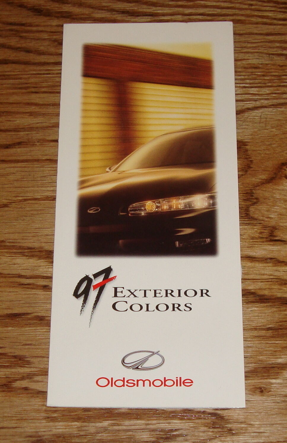 Original 1997 Oldsmobile Exterior Colors Sales Brochure 97 Cutlass Eighty Eight