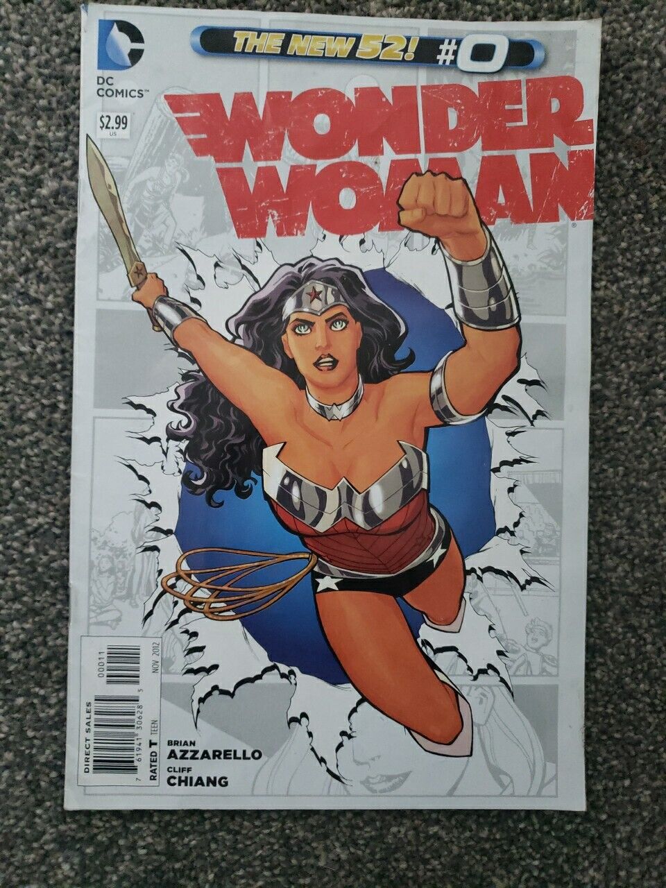 Wonder Woman #0 (DC Comics November 2012)