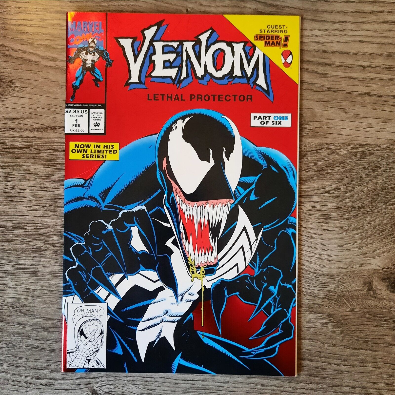 Venom Lethal Protector #1 Red Foil
