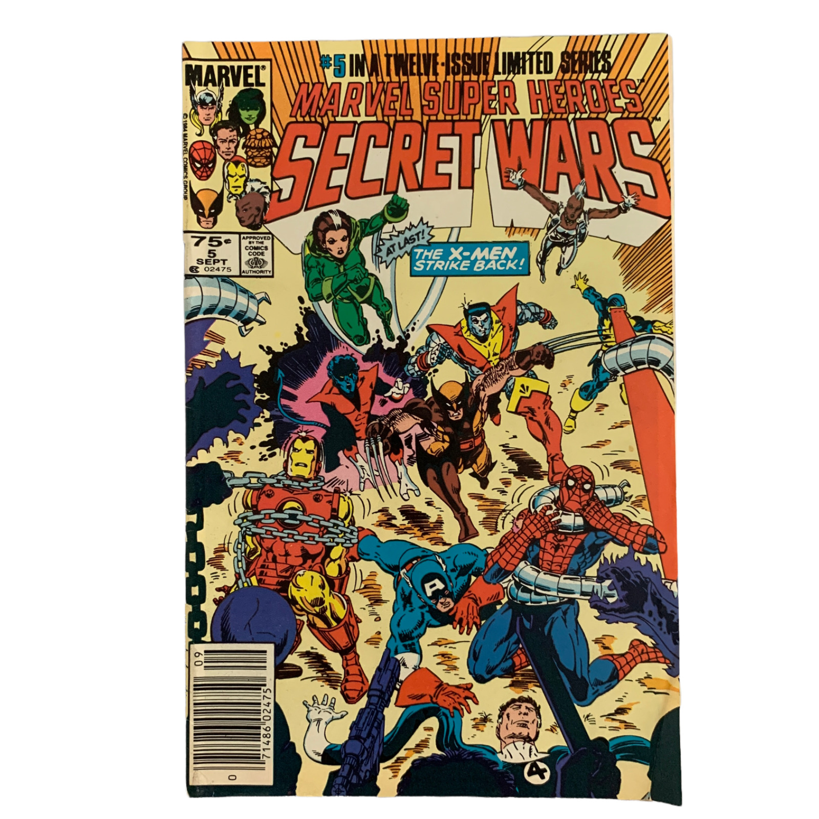 Marvel Super Heroes Secret Wars #5 (1984) Comic Book Marvel Comics