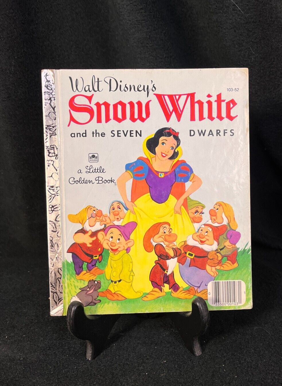 RARE FIND - SNOW WHITE and the SEVEN DWARFS - WALT DISNEY\'S Little Golden Book
