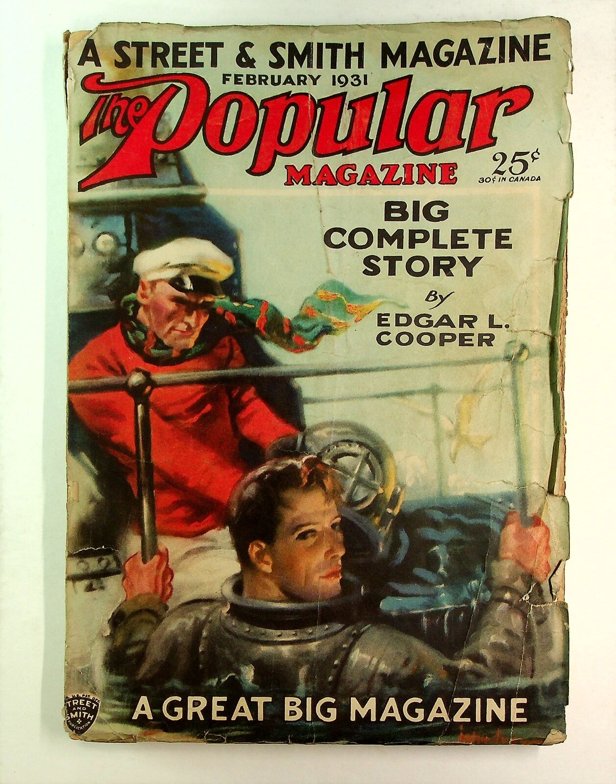 Popular Magazine Pulp Feb 1931 Vol. 102 #4 GD+ 2.5