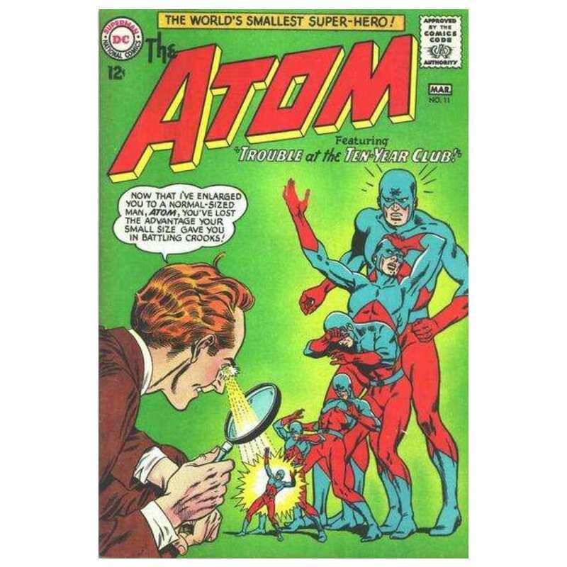 Atom #11 in Very Fine minus condition. DC comics [g*
