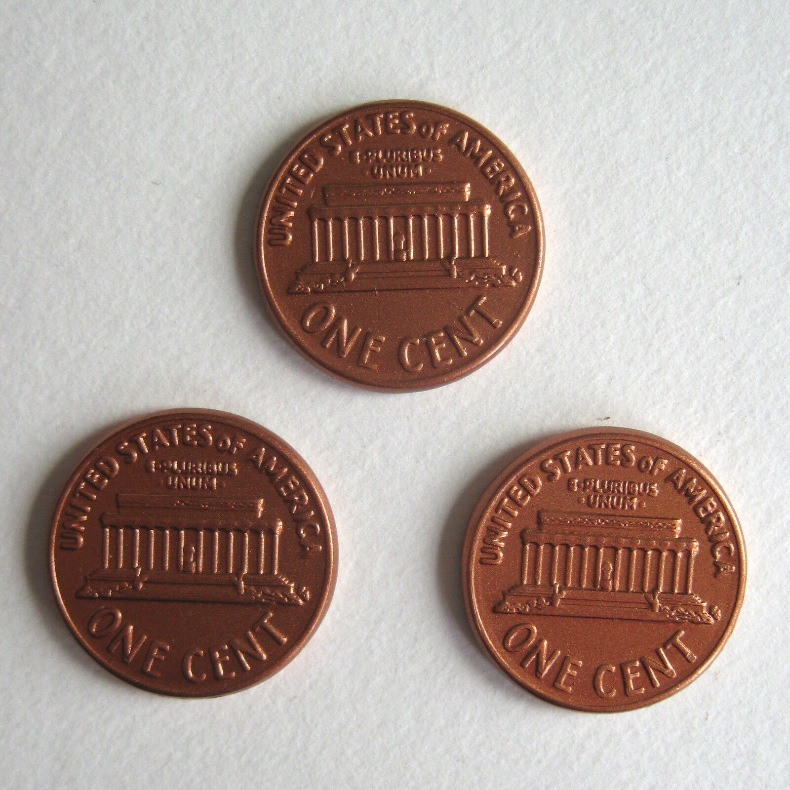 3 Pennys Shim Shell Steel Trick US Penny Tails Coin Works with Magnet