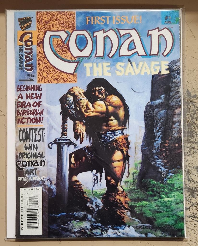 Marvel Comics Magazine: Conan the Savage #1