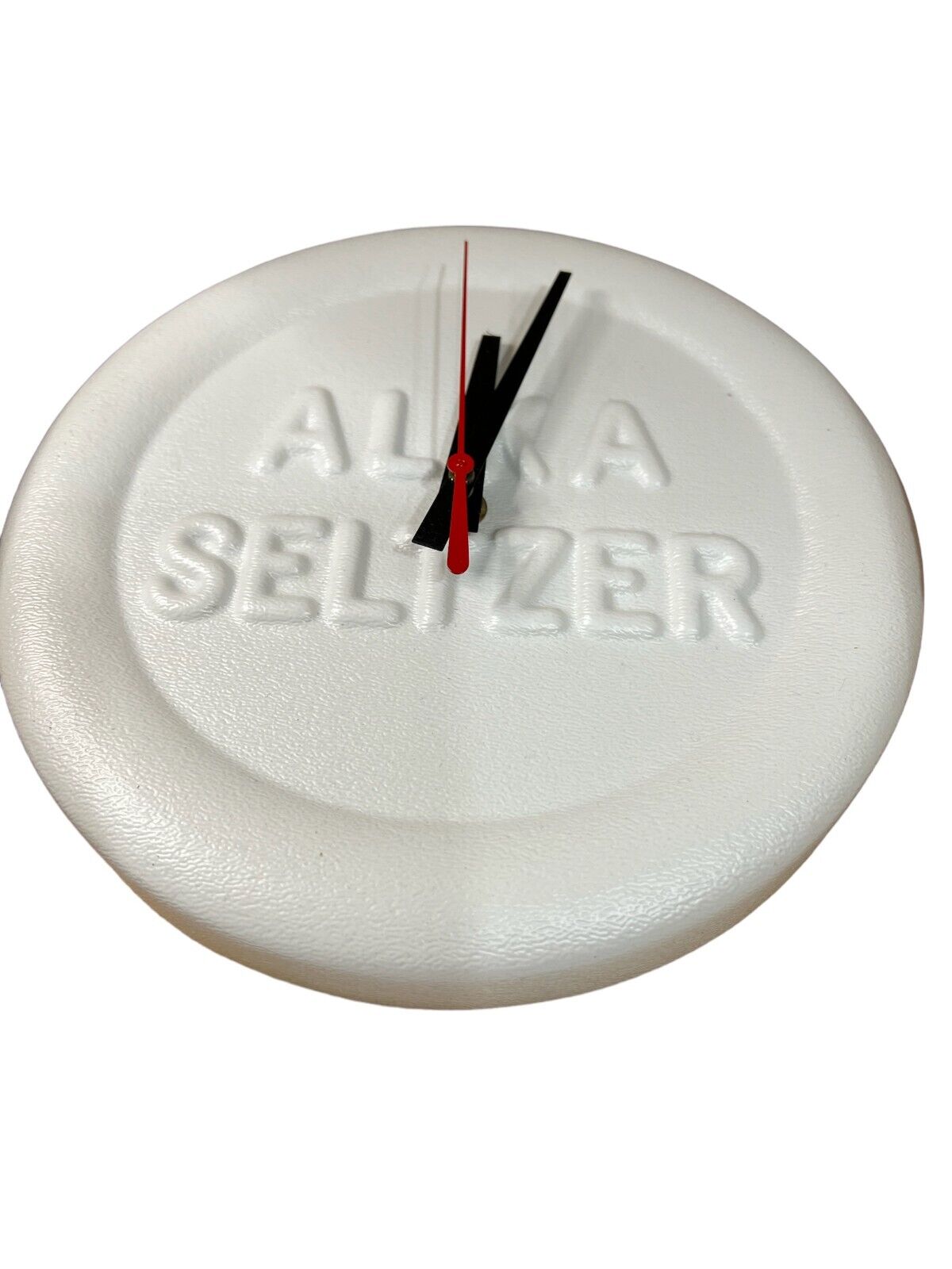 Alka Seltzer Tablet Clock New In Box VINTAGE -1990\'S-RARE -