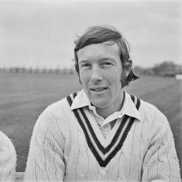 Philip Russell of Derbyshire County Cricket Club 1972 OLD PHOTO