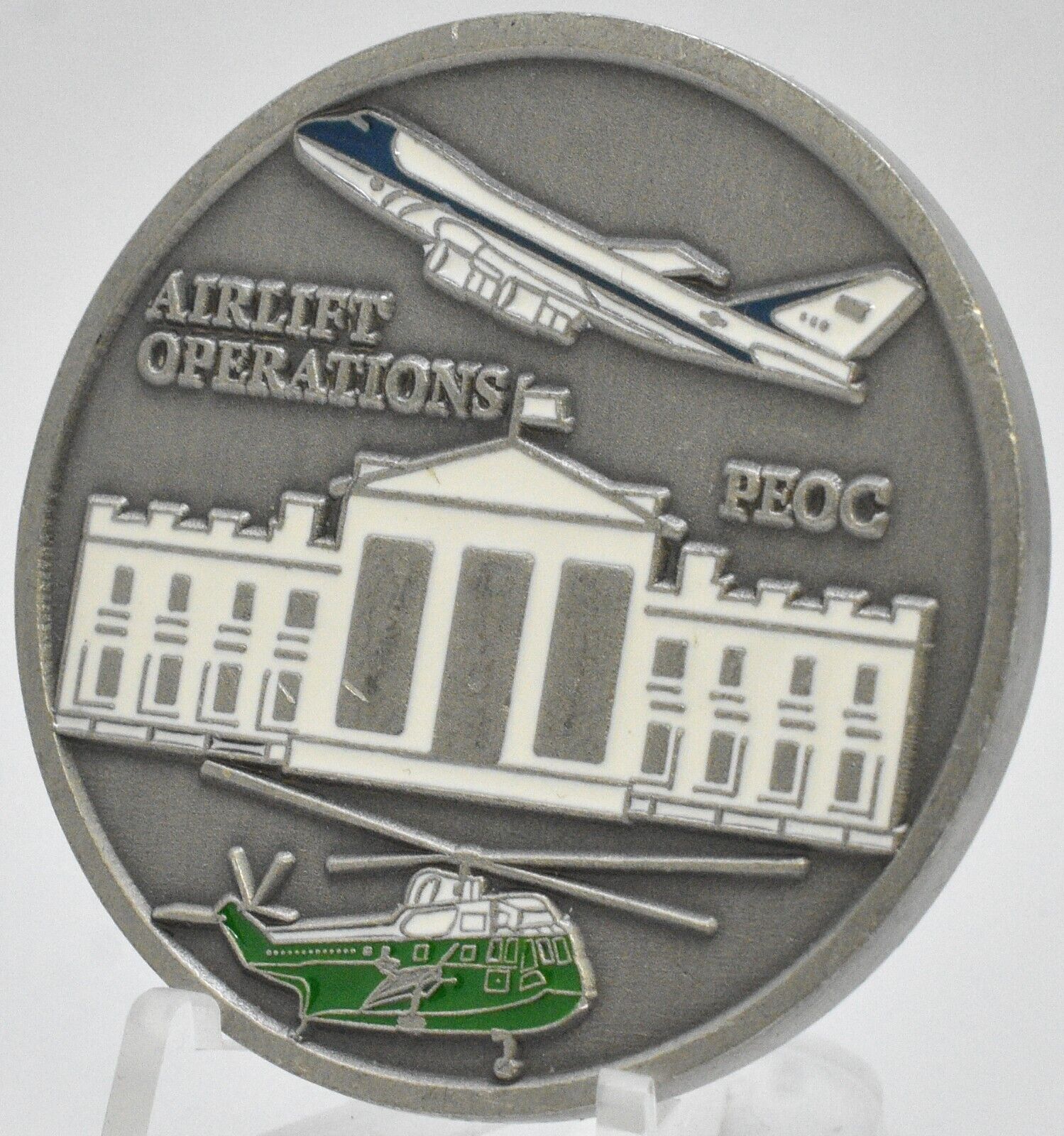 White House Military Office Airlift HMX AF1 WHMO PEOC White House Challenge Coin