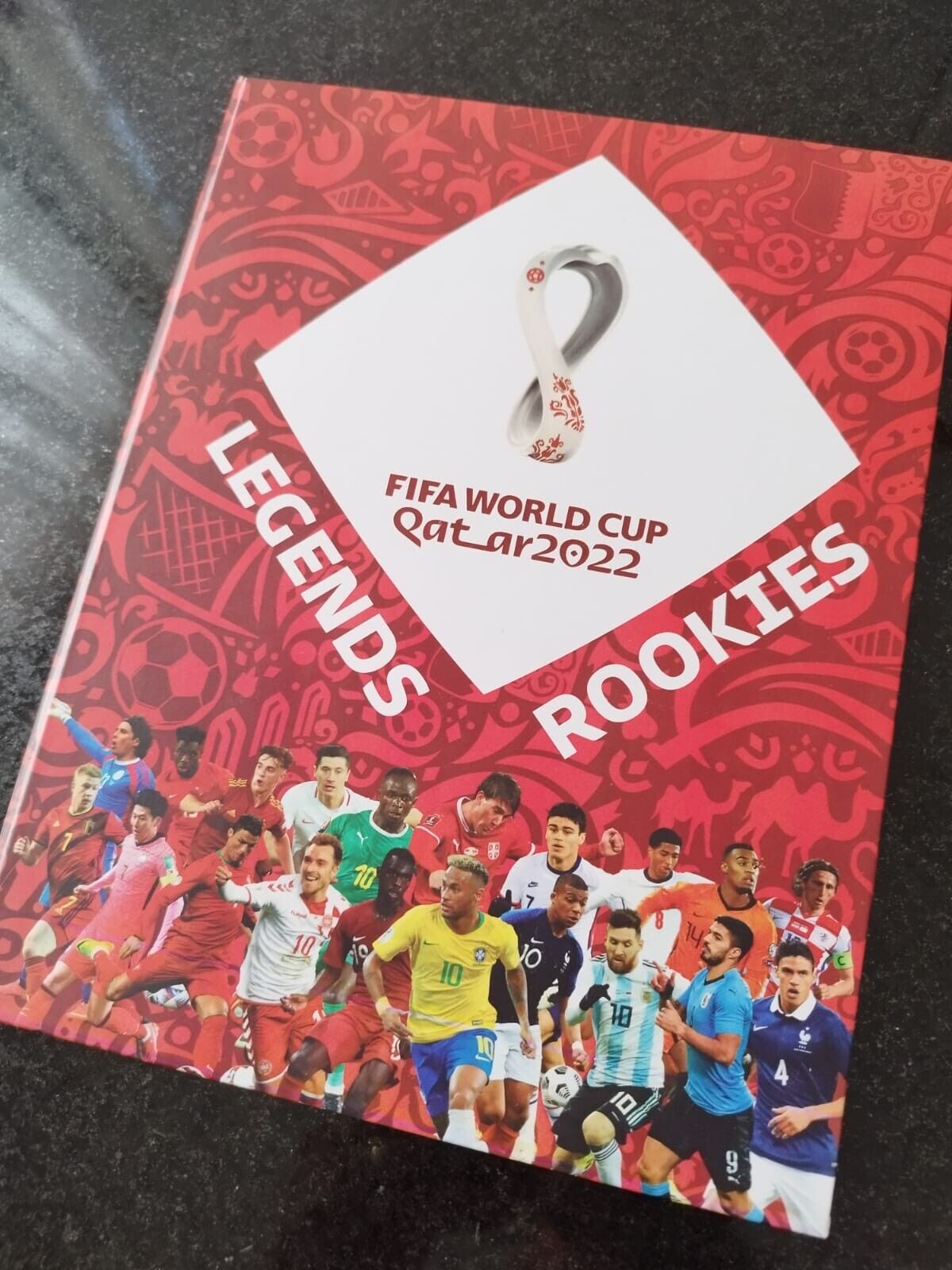 Álbum Especial para Figurinhas Extras (Legends Rookies) Copa do Mundo 2022