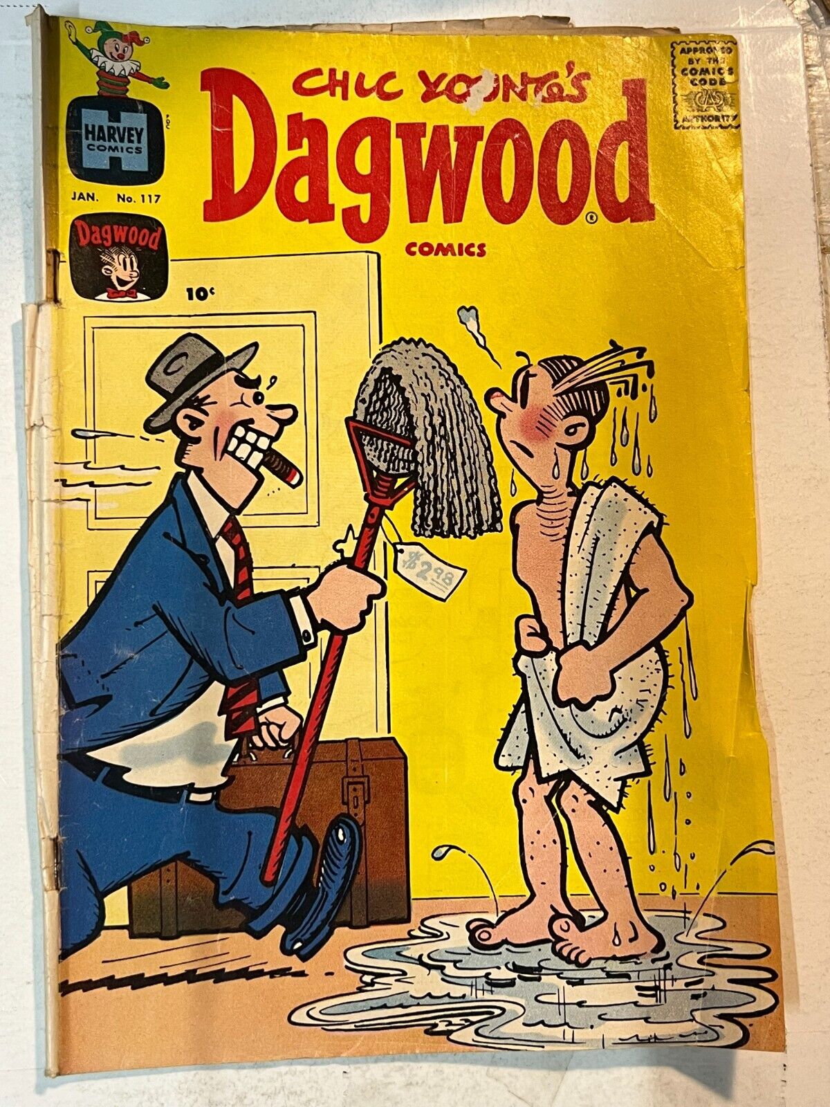chic young\'s dagwood comics #117 harvey comics 1961 | Combined Shipping B&B