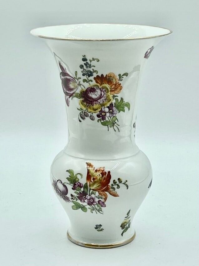 Rare Antique Meissen Augustus Rex Porcelain Vase